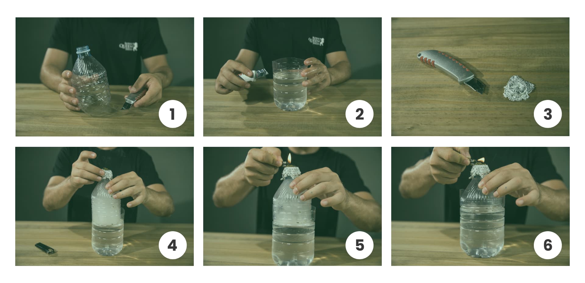 Steps to make a gravity bong