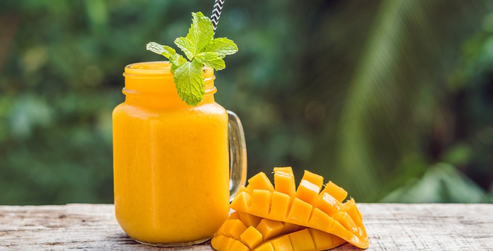 SMOOTHIE À LA MANGUE ET AU CBD