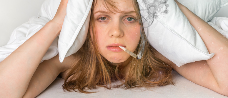 Cannabis: inducing the wrong kind of sleep?