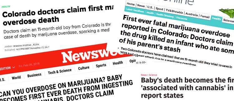 COLORADO CANNABIS OVERDOSE NEVER HAPPENED