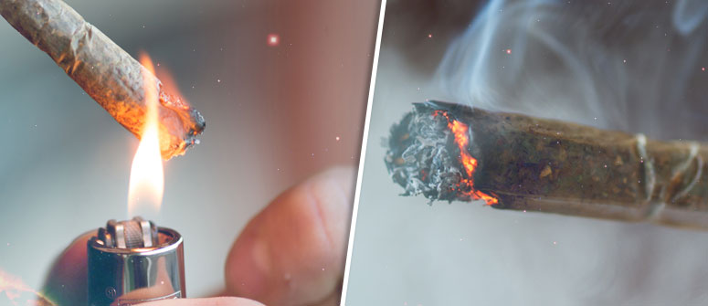 Difference between vaporizing and smoking