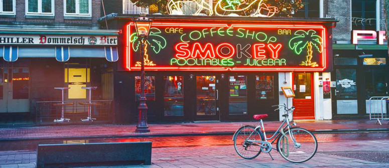 The history and law of coffeeshops in amsterdam