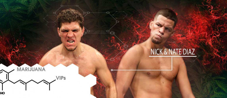 VIP de la marihuana: Nick y Nate Diaz