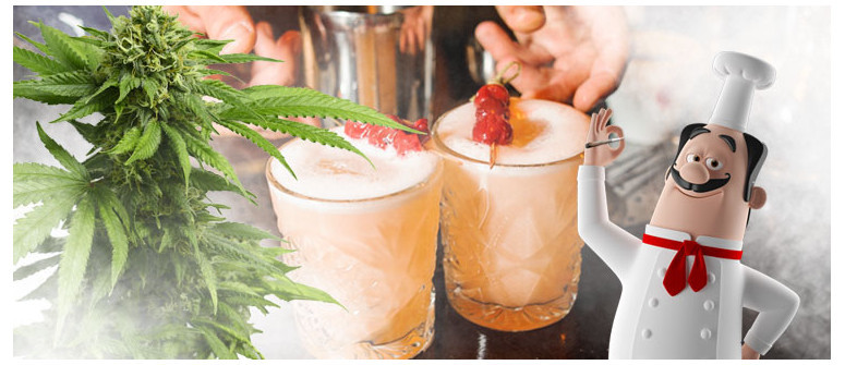 Weed ‘n whisky sour recipe