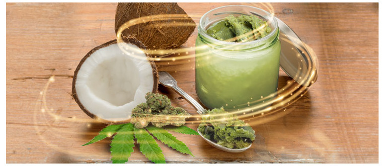 Aceite de coco con cannabis: ventajas y receta