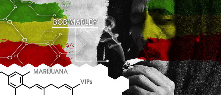 Stars du cannabis : Bob Marley