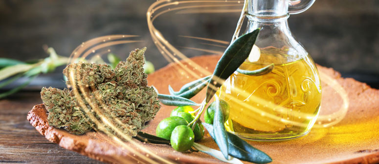 How to make cannabis infused olive oil
