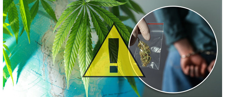 The most dangerous countries for weed lovers