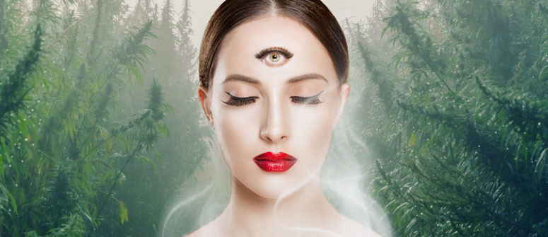 Can you open your third eye with cannabis?