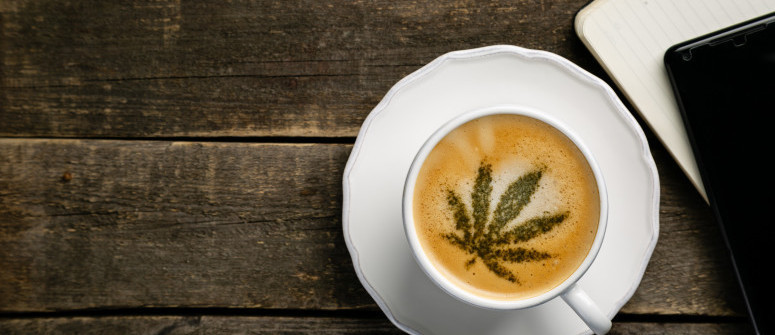 ¿Qué ocurre cuando mezclas CBD con cafeína?