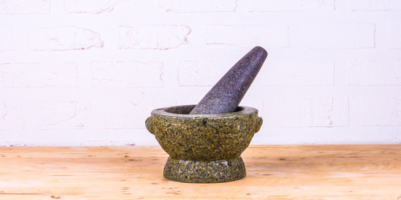 6. pestle and mortar